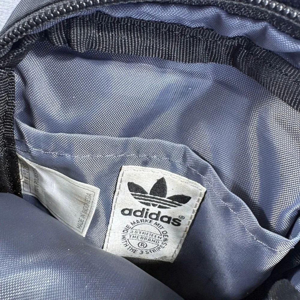 Adidas‎ Crossbody Bag Unisex OS Black Multicolor Trefoil Festival Pouch Sport